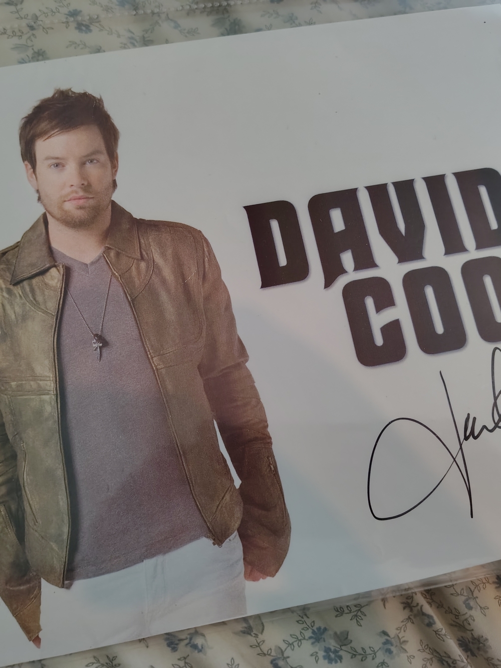 David Cook - Authentic Autograph